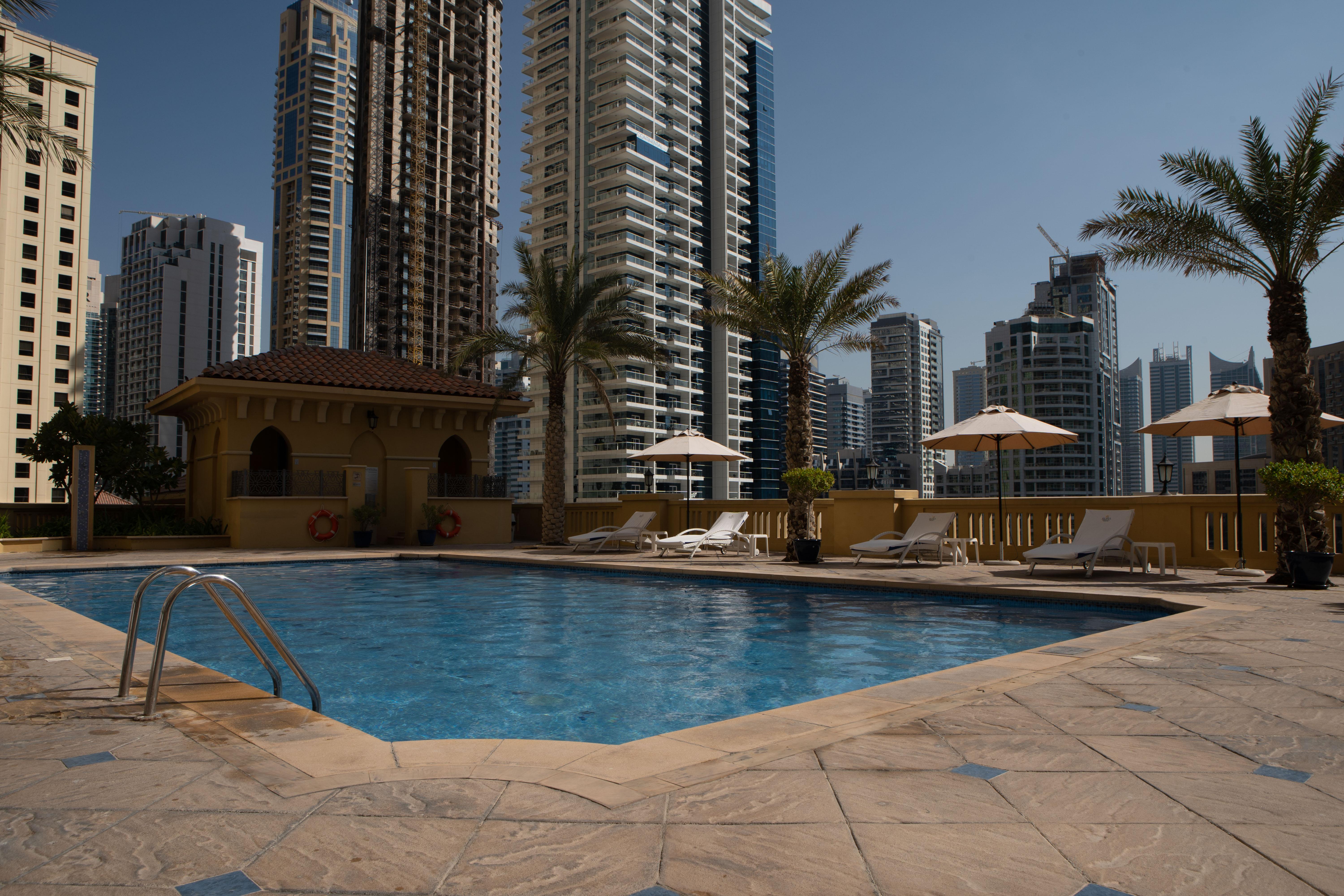 Suha Jbr Hotel Apartments Dubai Exterior foto