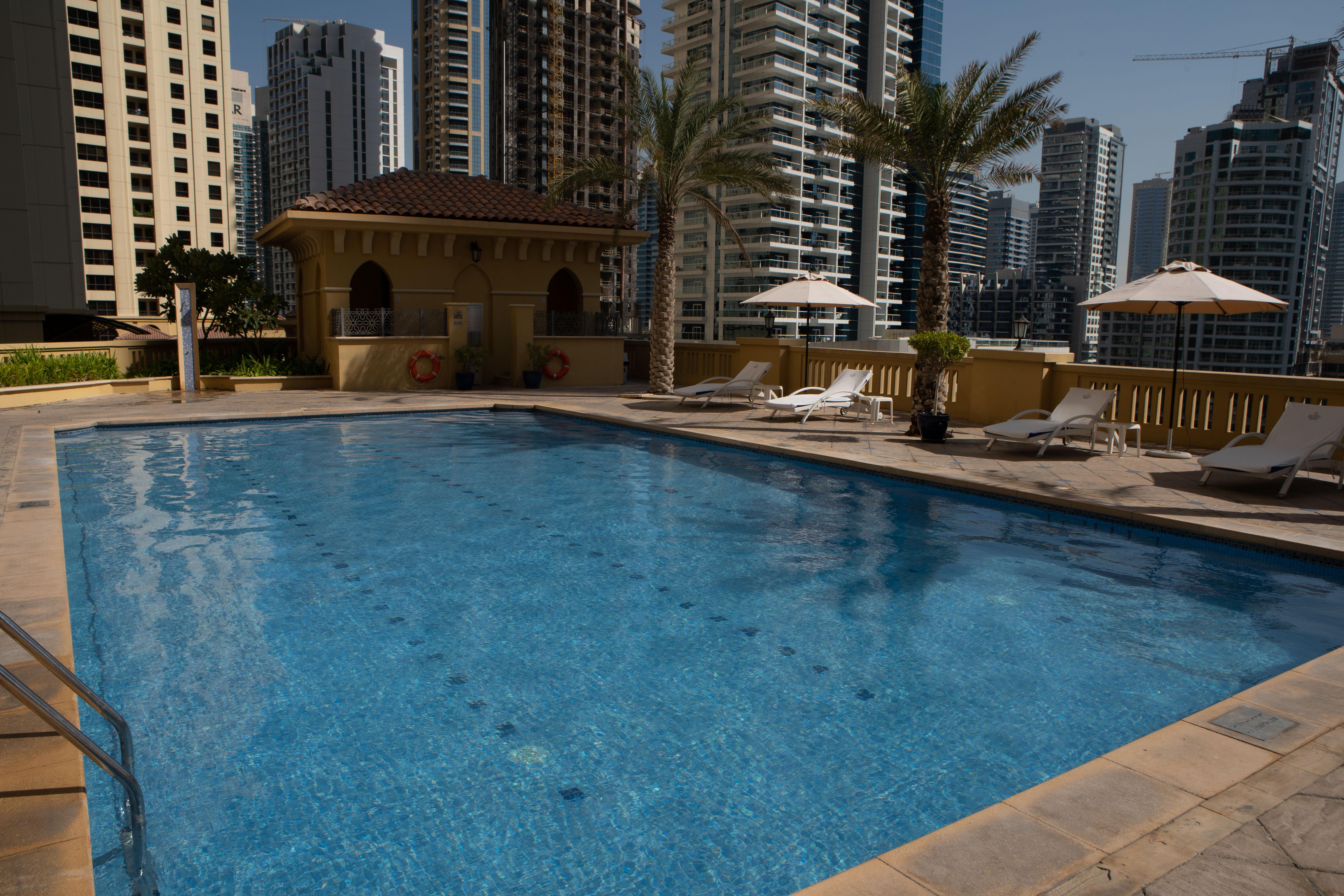 Suha Jbr Hotel Apartments Dubai Exterior foto