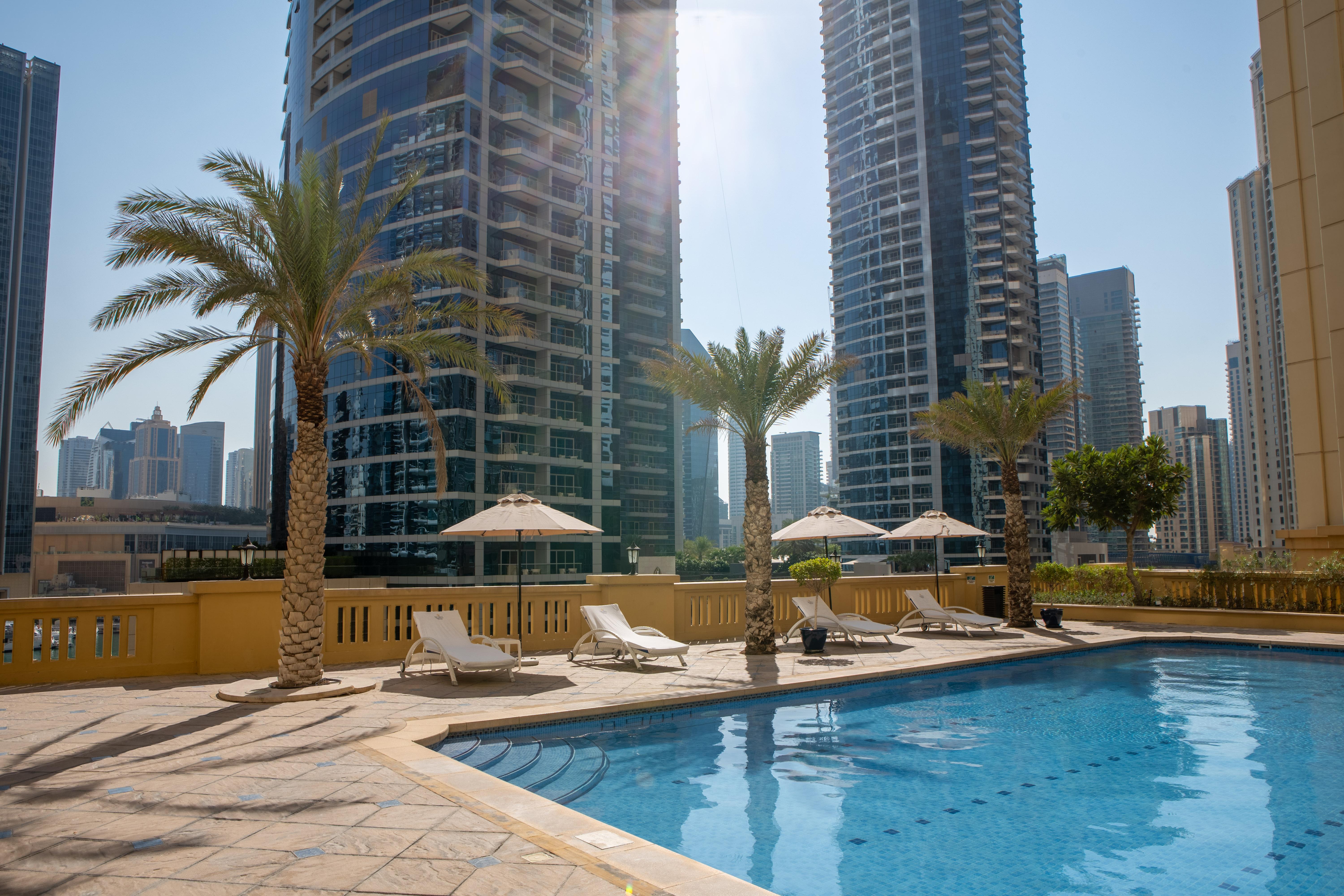 Suha Jbr Hotel Apartments Dubai Exterior foto