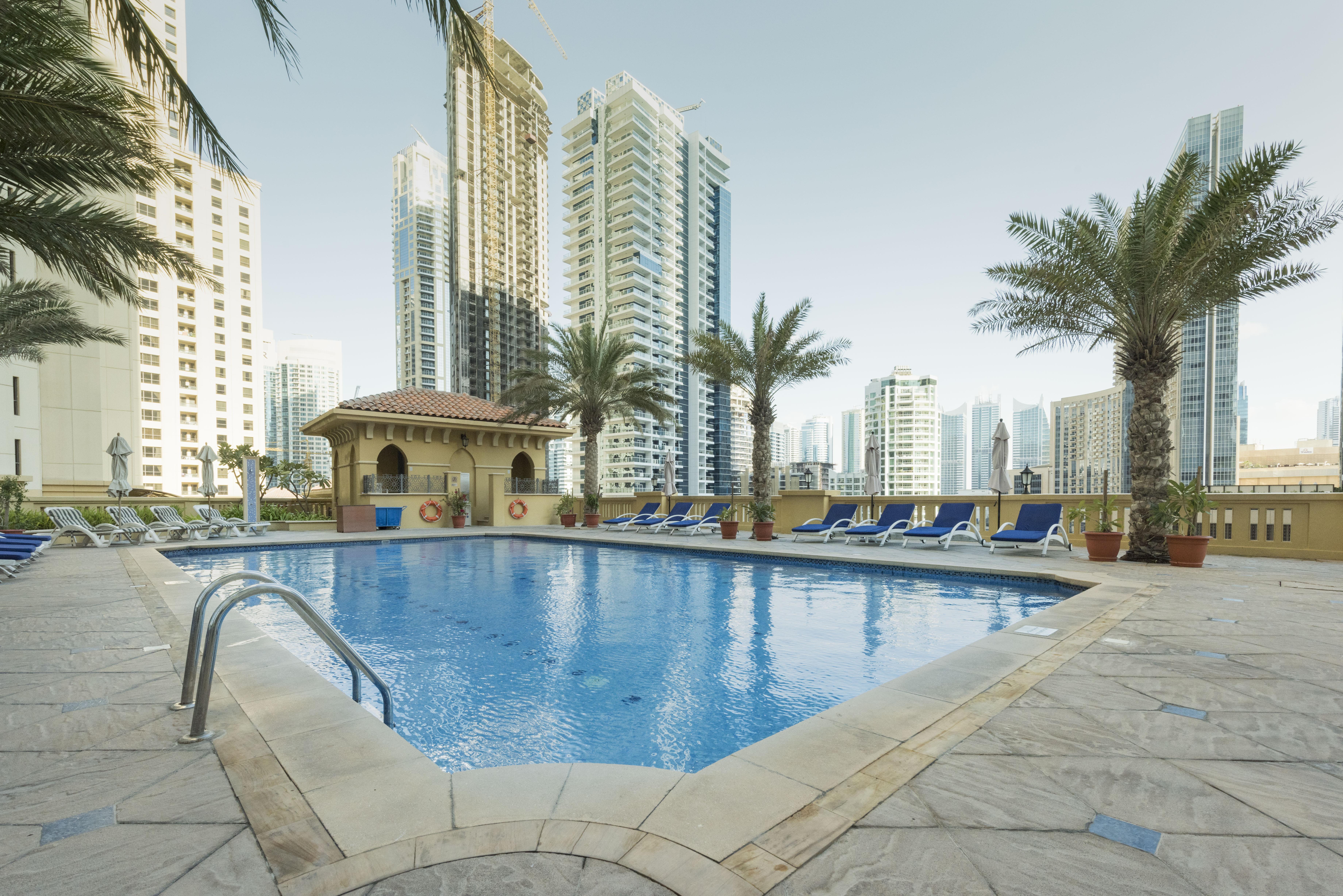 Suha Jbr Hotel Apartments Dubai Exterior foto