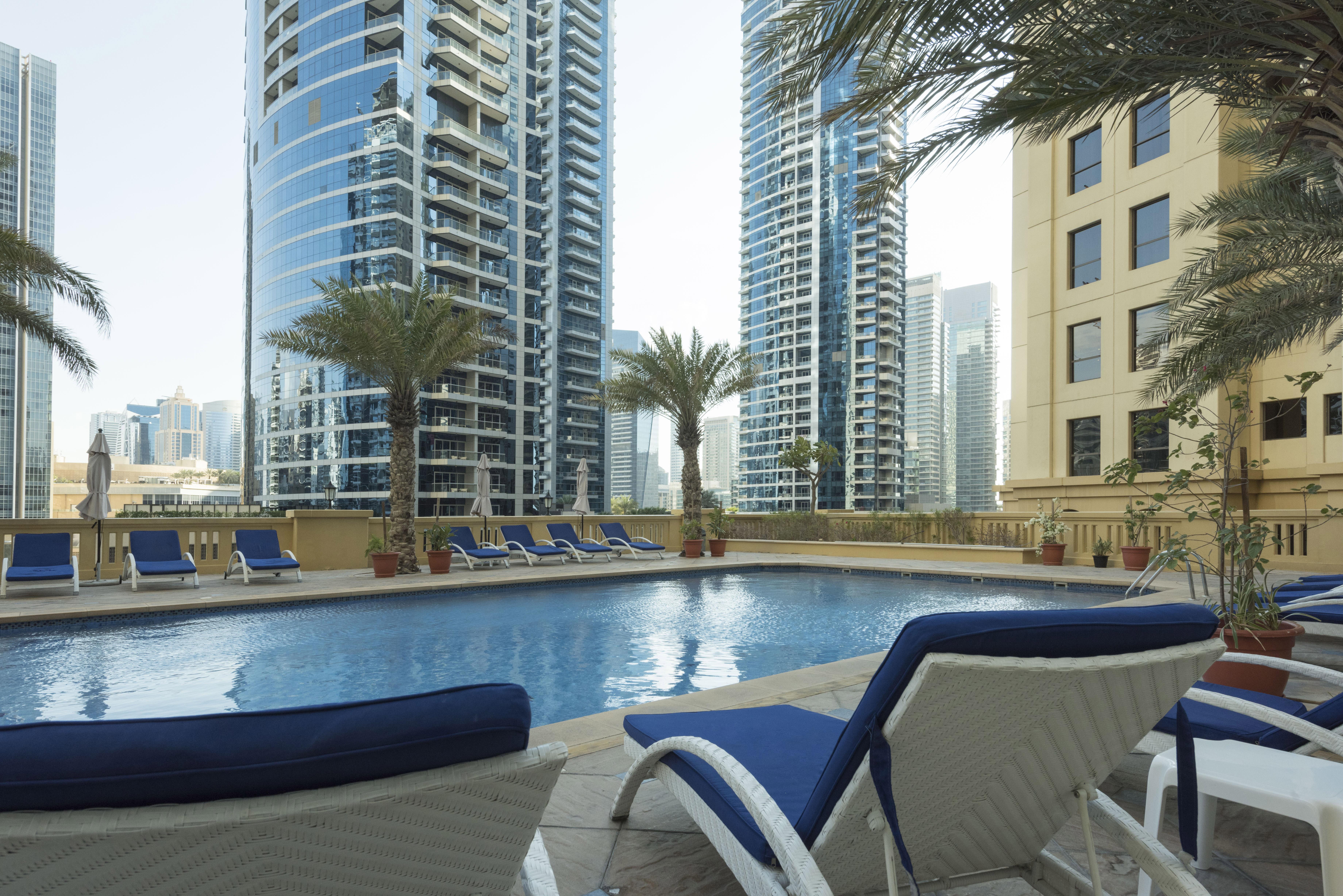 Suha Jbr Hotel Apartments Dubai Exterior foto