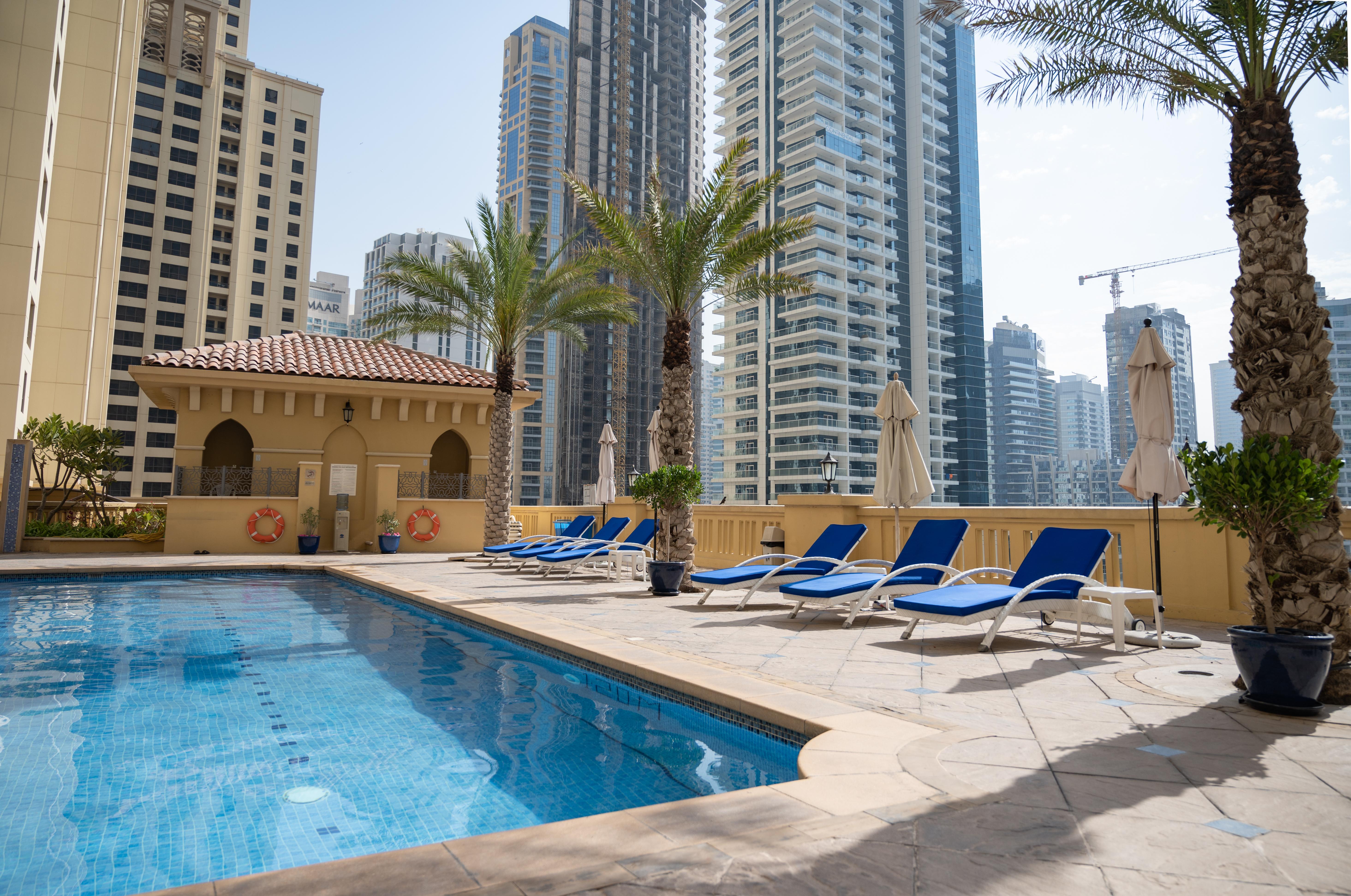 Suha Jbr Hotel Apartments Dubai Exterior foto