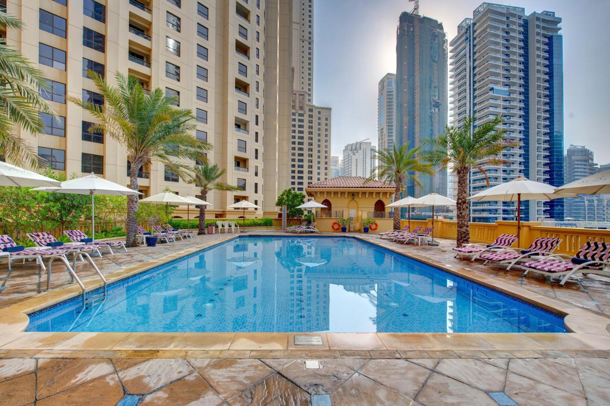 Suha Jbr Hotel Apartments Dubai Exterior foto