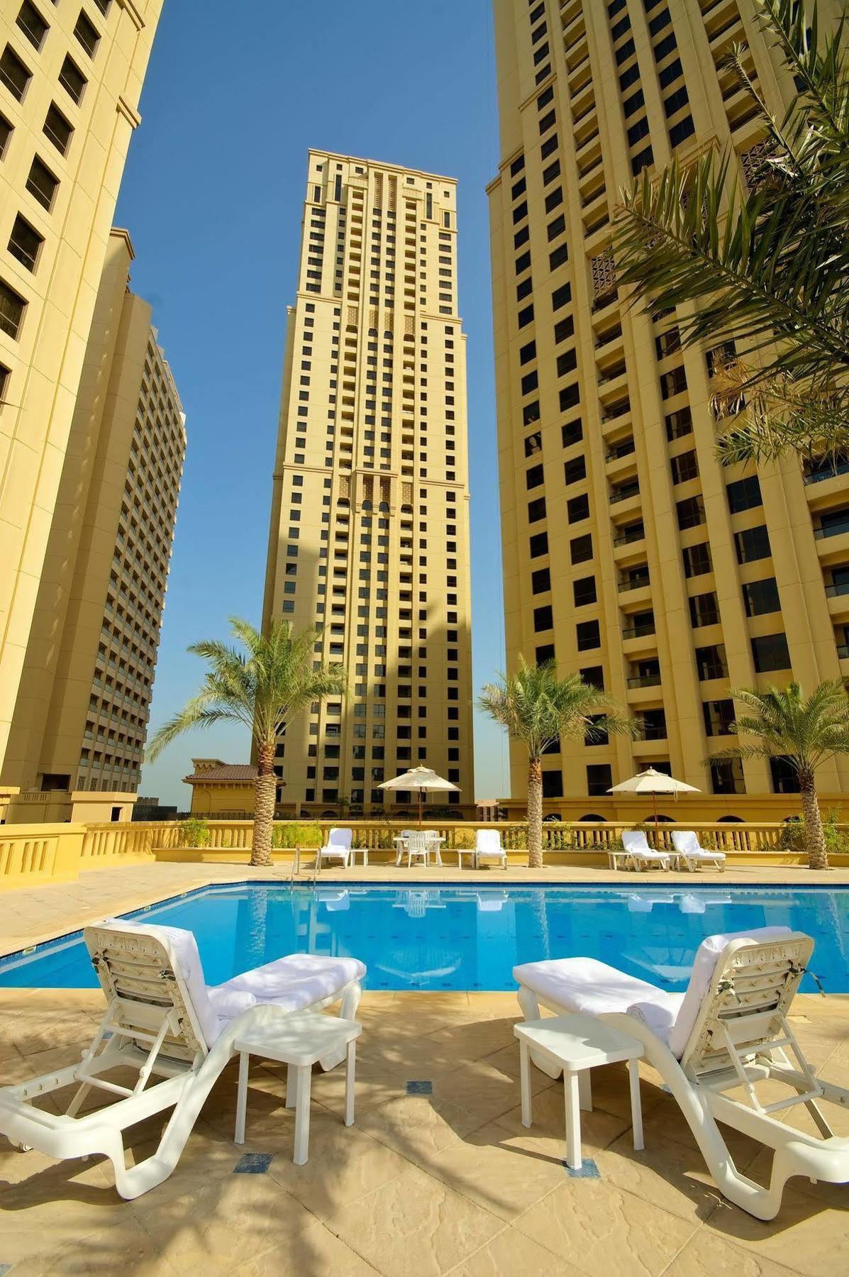 Suha Jbr Hotel Apartments Dubai Exterior foto
